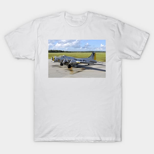 Liberty Belle B 17 T-Shirt by dltphoto